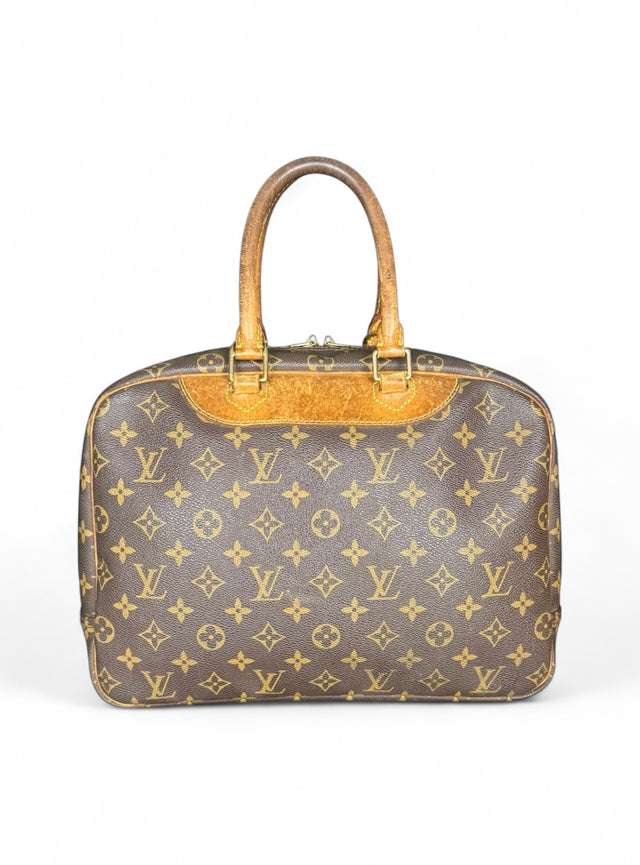 Louis Vuitton Deauville Handtasche Monogram Braun