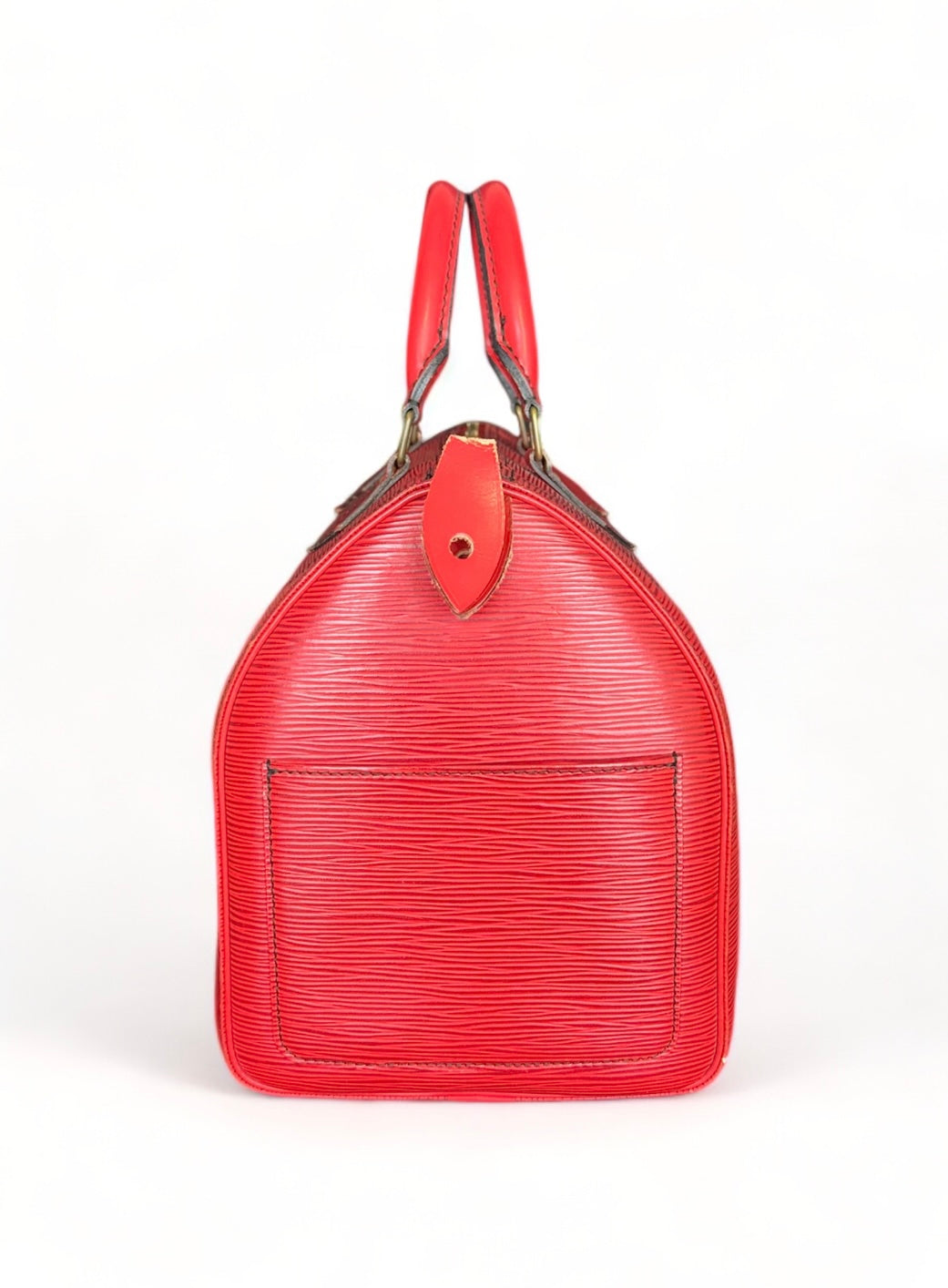 Louis Vuitton Speedy 30 Handtasche Epi Leder Rot