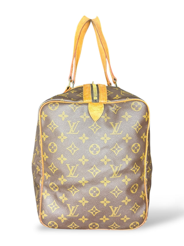 Louis Vuitton Sac Souple 45 Reisetasche Weekender Keepall Monogram Braun