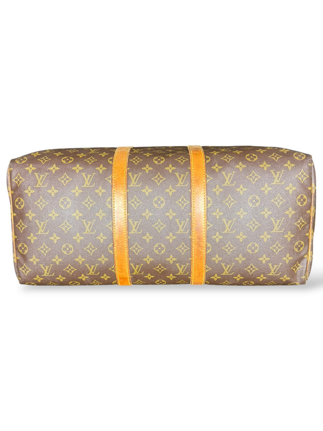 Louis Vuitton Keepall 50 Reisetasche Weekender Tasche Monogram Braun