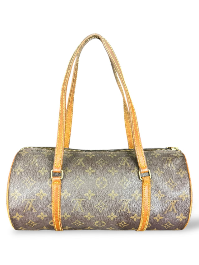 Louis Vuitton Papillon 30 Handtasche Monogram Braun