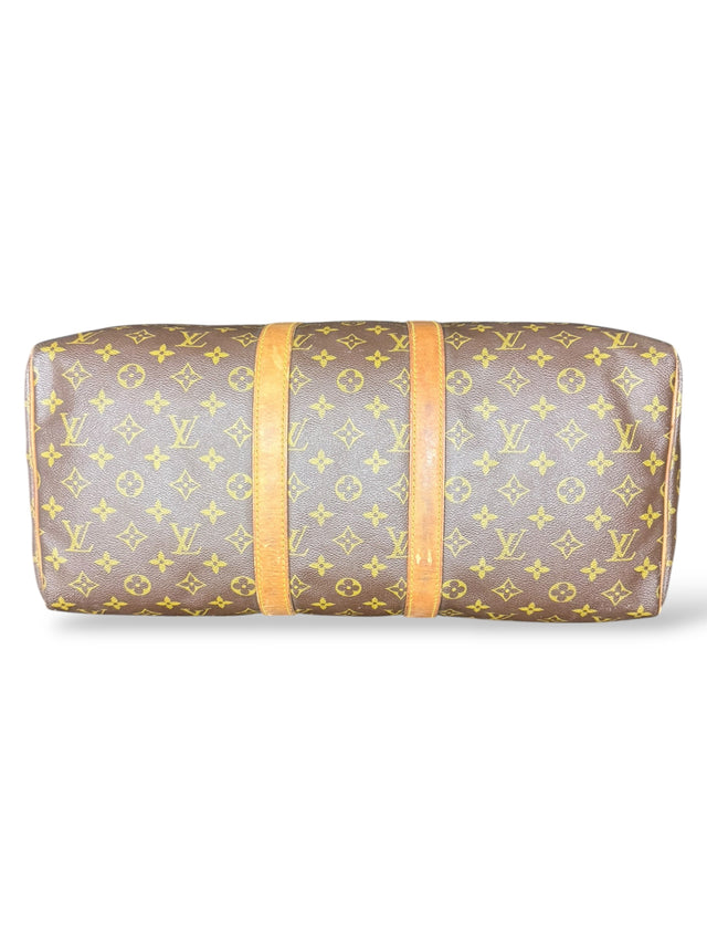 Louis Vuitton Keepall 45 Reisetasche Weekender Tasche Monogram Braun