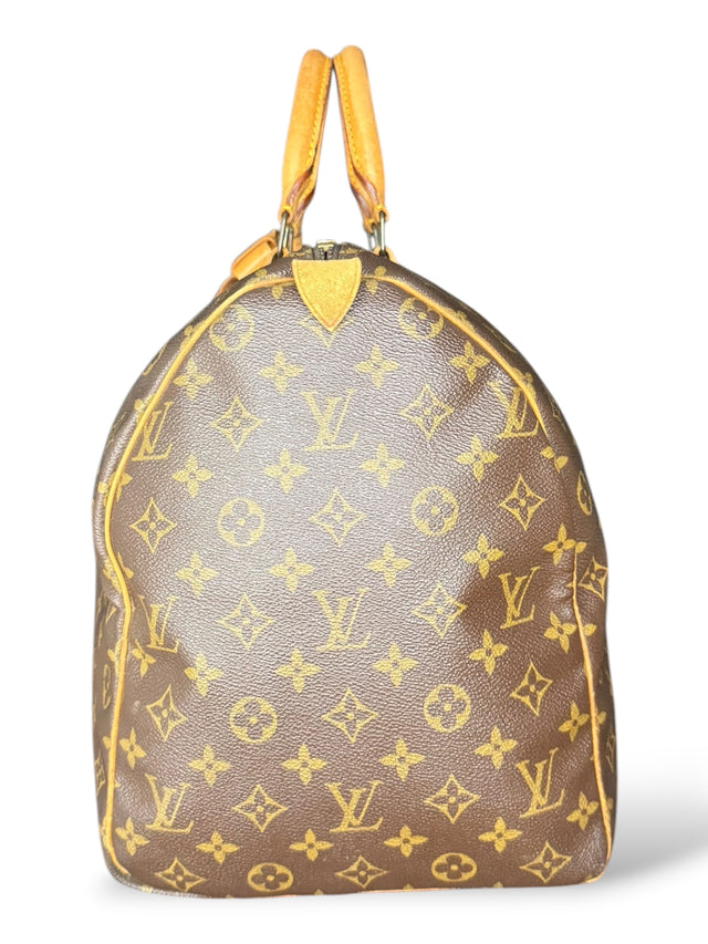 Louis Vuitton Keepall 50 Reisetasche Weekender Tasche Monogram Braun