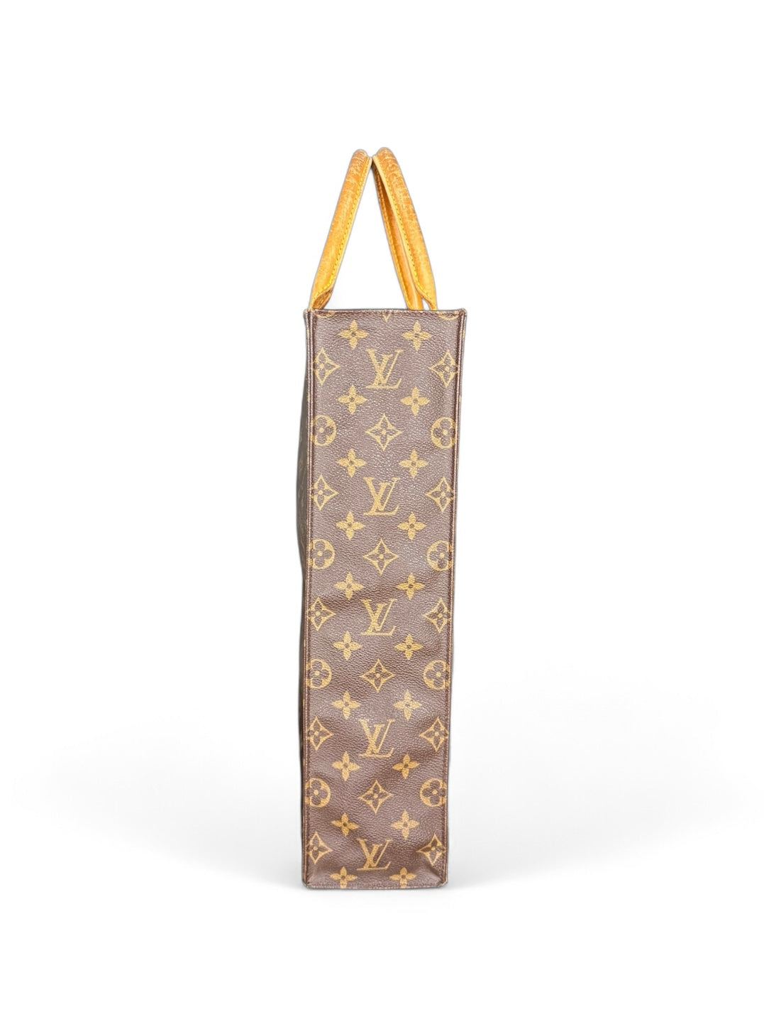 Louis Vuitton Sac Plat Handtasche Tote Bag Shopper Monogram Braun