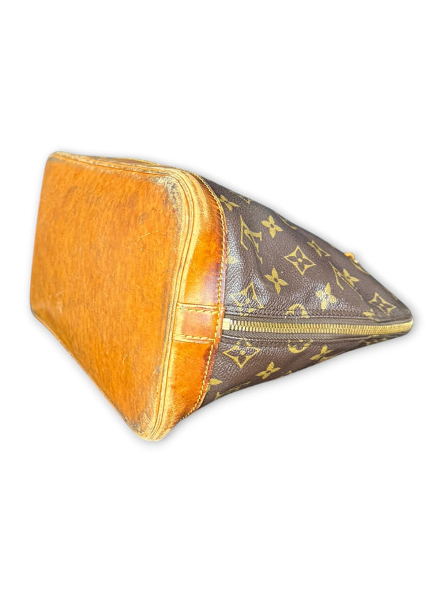 Louis Vuitton Alma Handtasche Tasche Monogram Braun