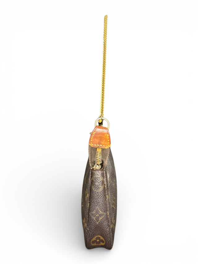 Louis Vuitton Pochette Accessoires Handtasche Monogram Braun