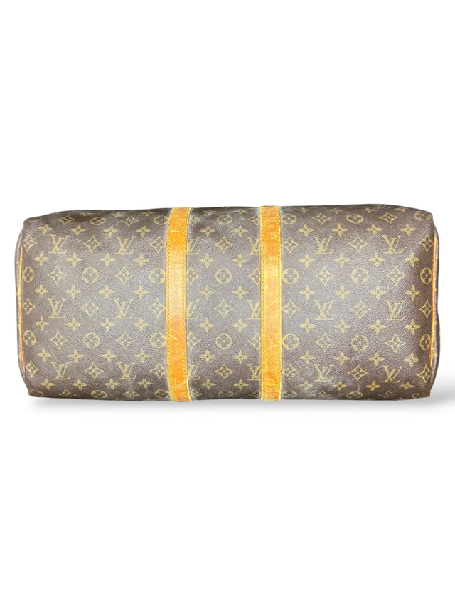Louis Vuitton Keepall 50 Reisetasche Weekender Tasche Monogram Braun