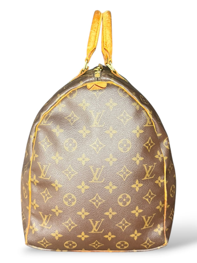 Louis Vuitton Keepall 50 Reisetasche Weekender Tasche Monogram Braun