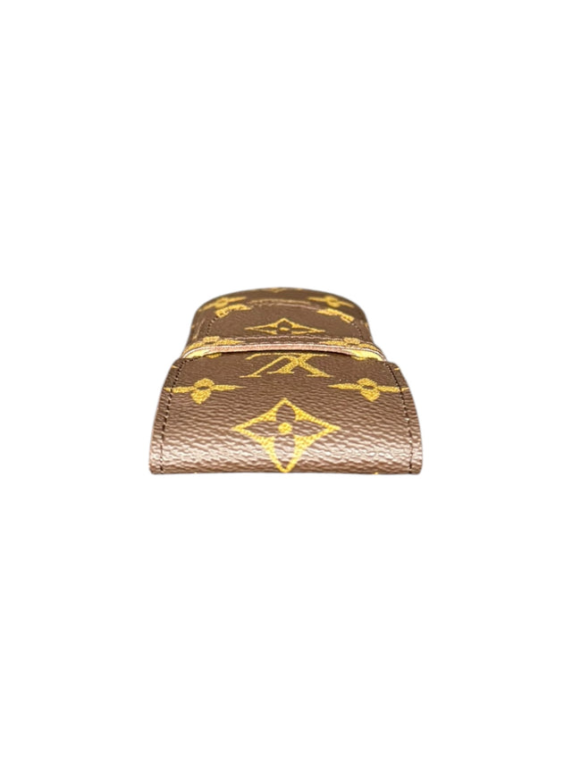 Louis Vuitton Brillenetui Brillencase Stiftetui Monogram Braun