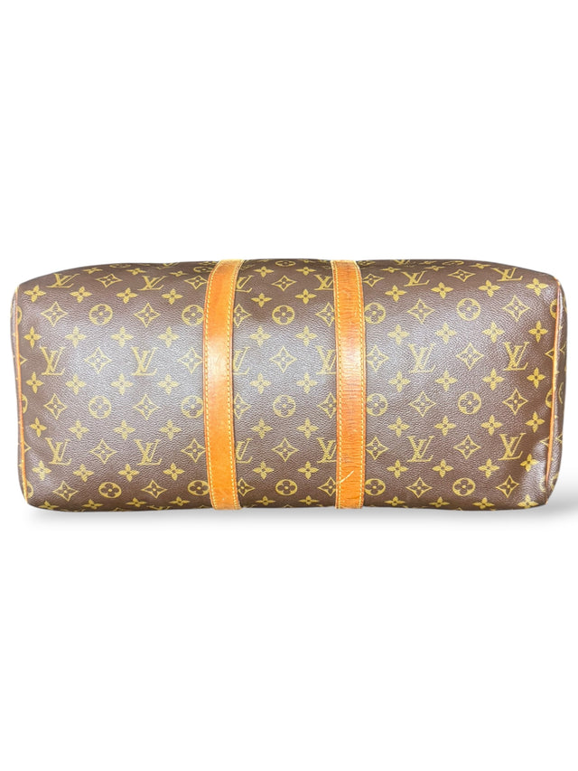 Louis Vuitton Keepall 45 Reisetasche Weekender Tasche Monogram Braun