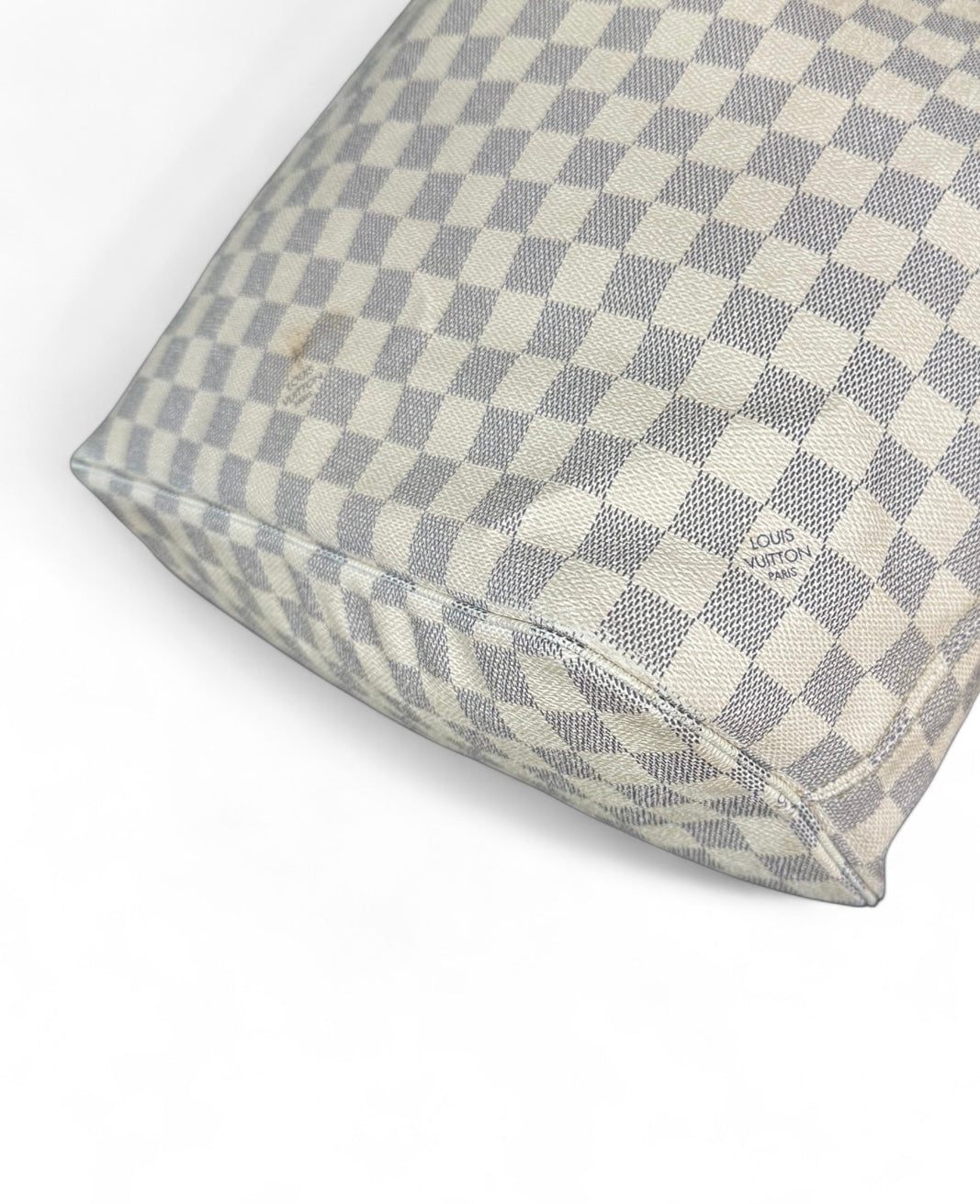 Louis Vuitton Neverfull MM Handtasche Shopper Damier Azur