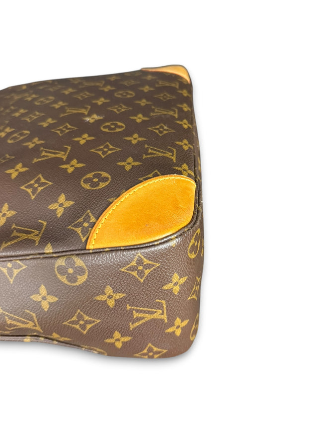 Louis Vuitton Boulogne 35 Handtasche Crossbody Monogram Braun