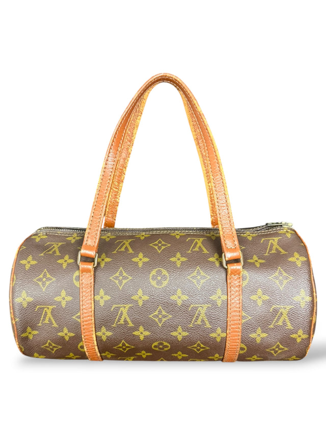 Louis Vuitton Papillon 30 Handtasche Monogram Braun