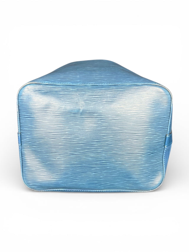 Louis Vuitton Sac Noe Petit Handtasche Epi Leder Blau
