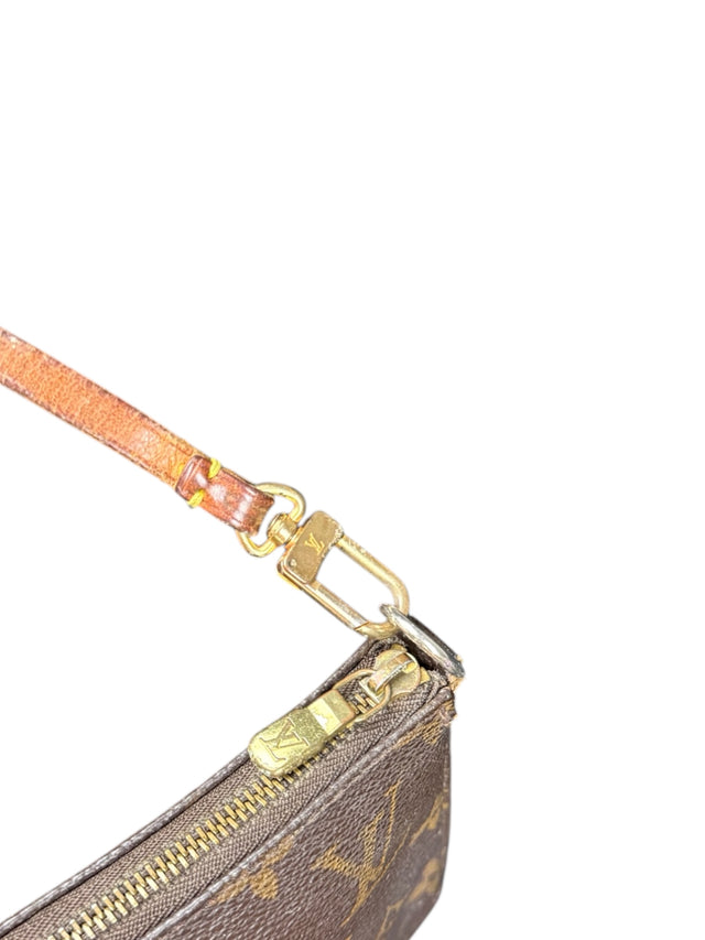 Louis Vuitton Pochette Accessoires Handtasche Monogram Braun
