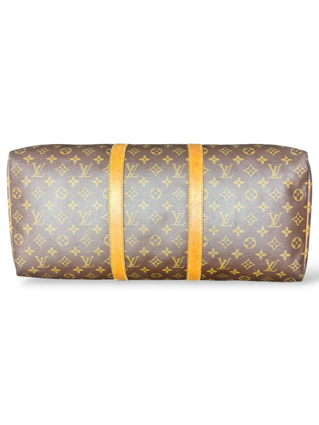Louis Vuitton Keepall 50 Reisetasche Weekender Tasche Monogram Braun