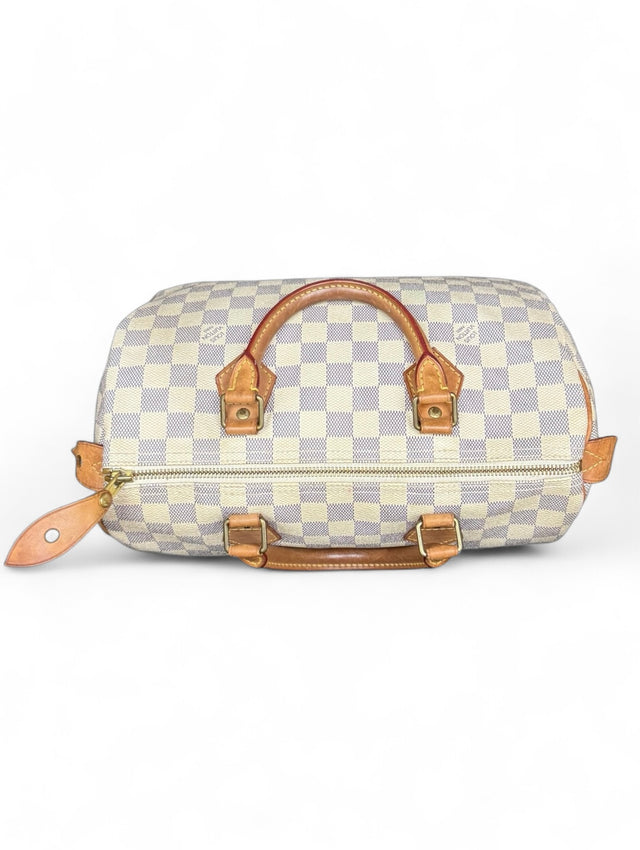 Louis Vuitton Speedy 30 Handtasche Damier Azur
