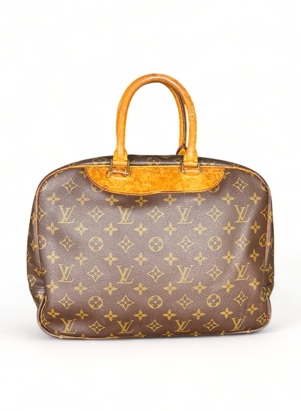 Louis Vuitton Deauville Handtasche Monogram Braun
