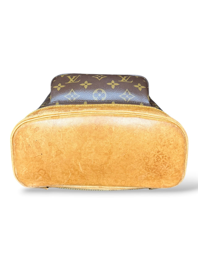 Louis Vuitton Montsouris MM Rucksack Tasche Monogram Braun