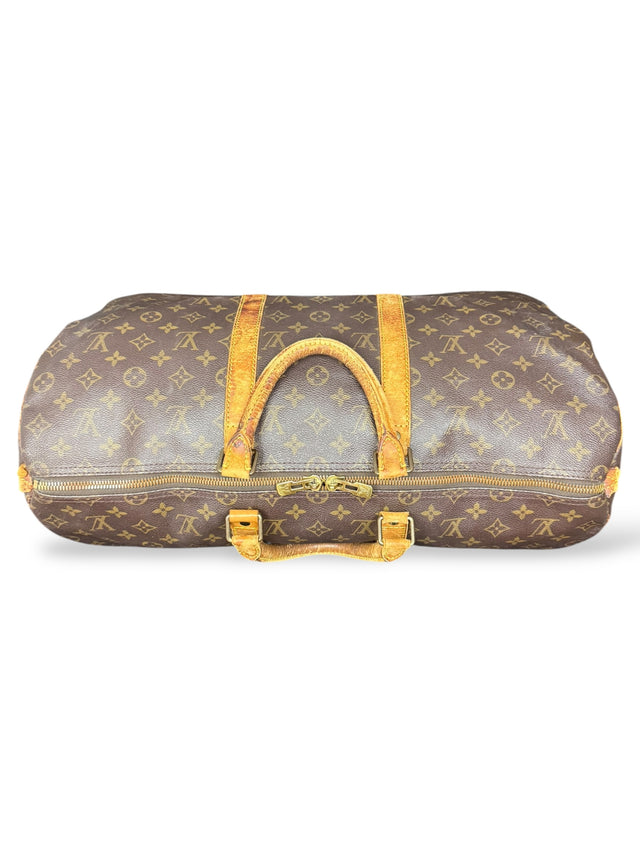 Louis Vuitton Keepall 50 Reisetasche Weekender Tasche Monogram Braun