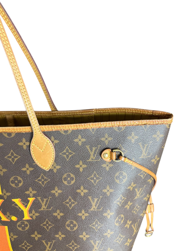 Louis Vuitton Neverfull GM Handtasche Shopper Monogram Braun Mimosa