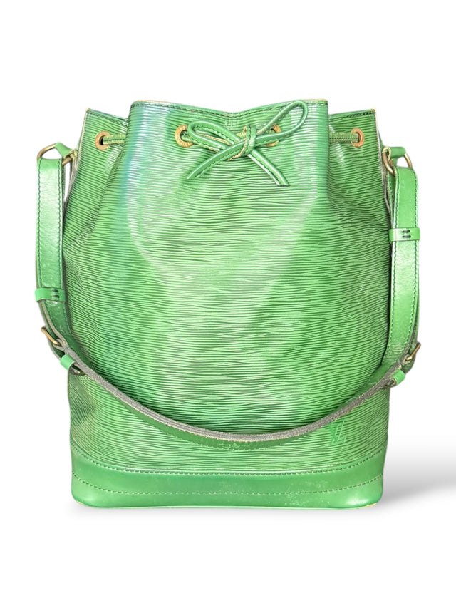 Louis Vuitton Sac Noe Grande Handtasche Epi Leder Grün