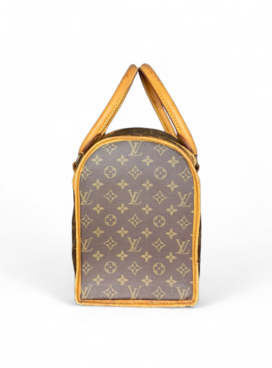 Louis Vuitton Sac Chien Reisetasche Weekender Tasche Monogram Braun