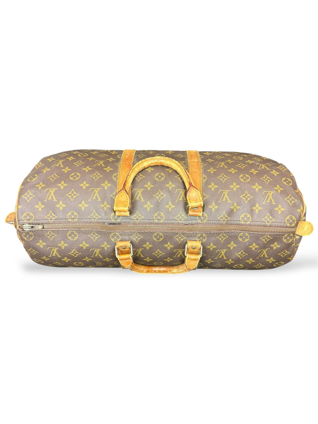 Louis Vuitton Keepall 50 Reisetasche Weekender Tasche Monogram Braun