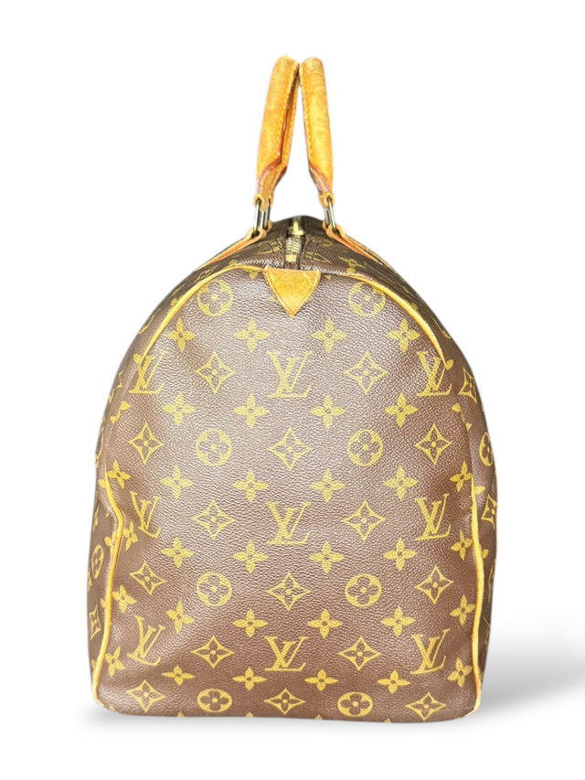 Louis Vuitton Keepall 50 Reisetasche Weekender Tasche Monogram Braun