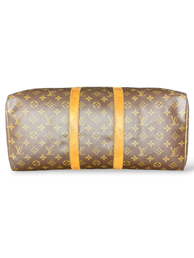 Louis Vuitton Keepall 45 Reisetasche Weekender Tasche Monogram Braun