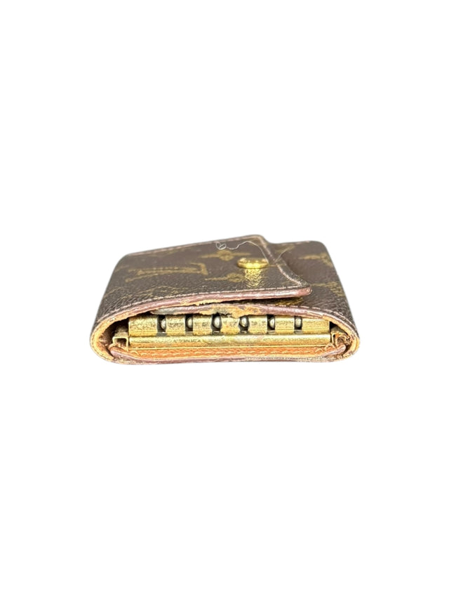 Louis Vuitton Schlüsseletui Monogram Braun 6 Schlüssel Keyholder