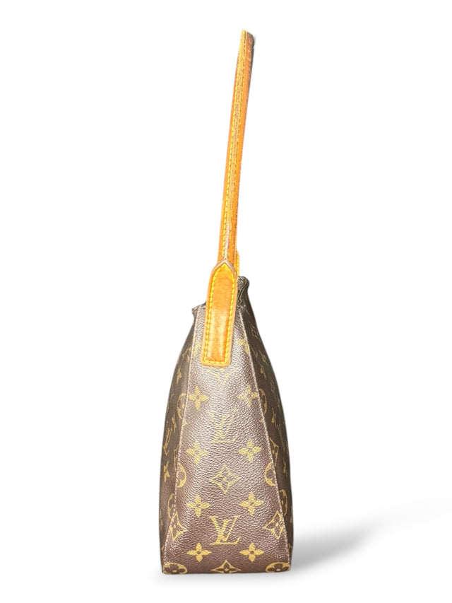 Louis Vuitton Mini Looping MM Handtasche Monogram Braun