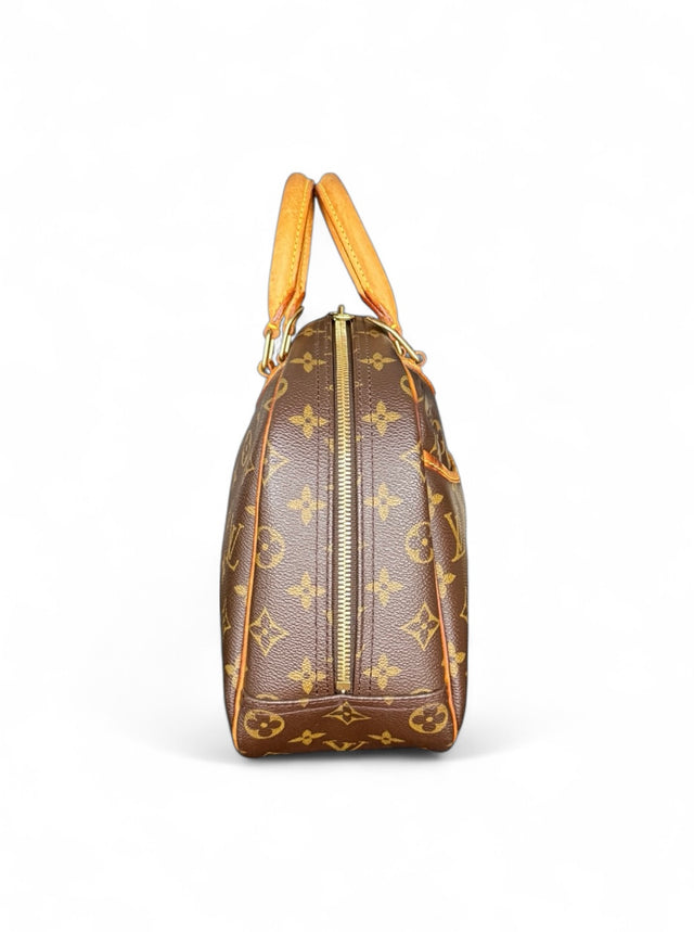 Louis Vuitton Deauville Mini Handtasche Monogram Braun