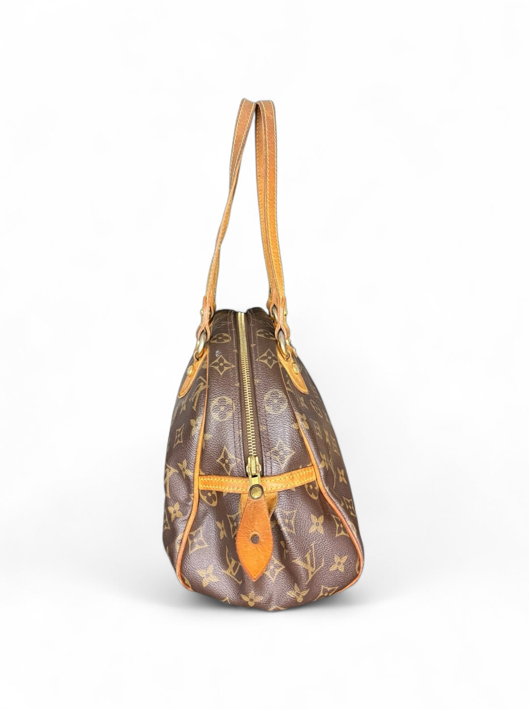 Louis Vuitton Montorgueil PM Handtasche Schultertasche Monogram Braun
