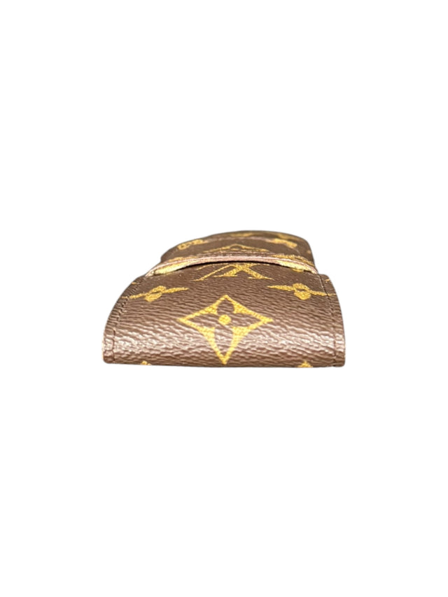 Louis Vuitton Brillenetui Brillencase Stiftetui Monogram Braun