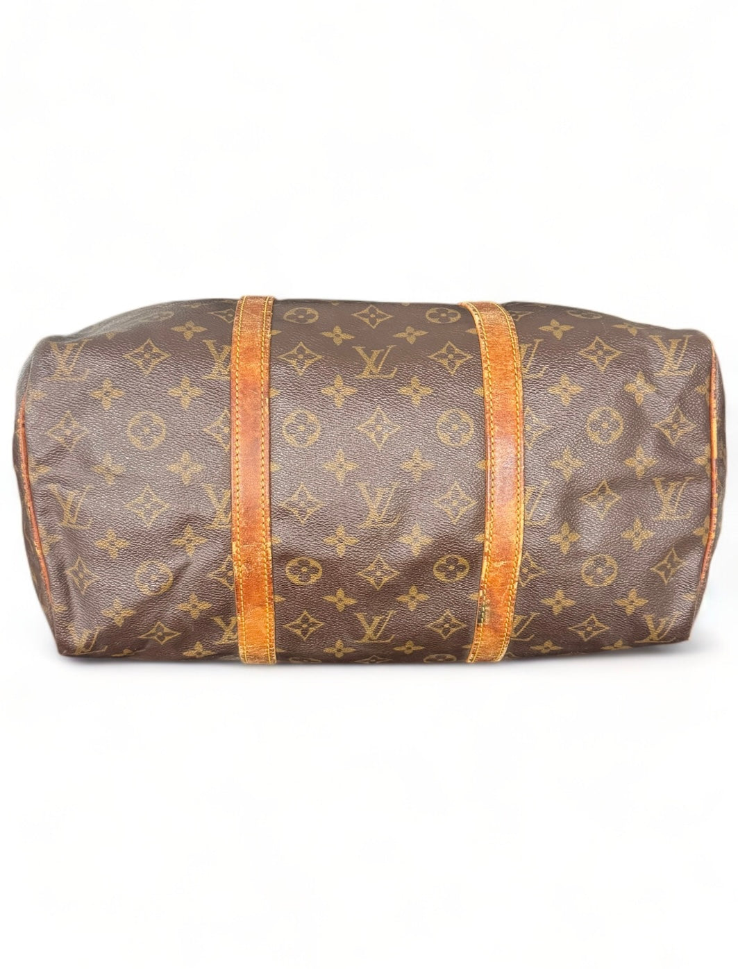 Louis Vuitton Sac Souple 35 Reisetasche Weekender Keepall Monogram Braun