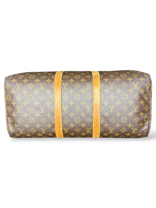 Louis Vuitton Keepall 50 Reisetasche Weekender Tasche Monogram Braun