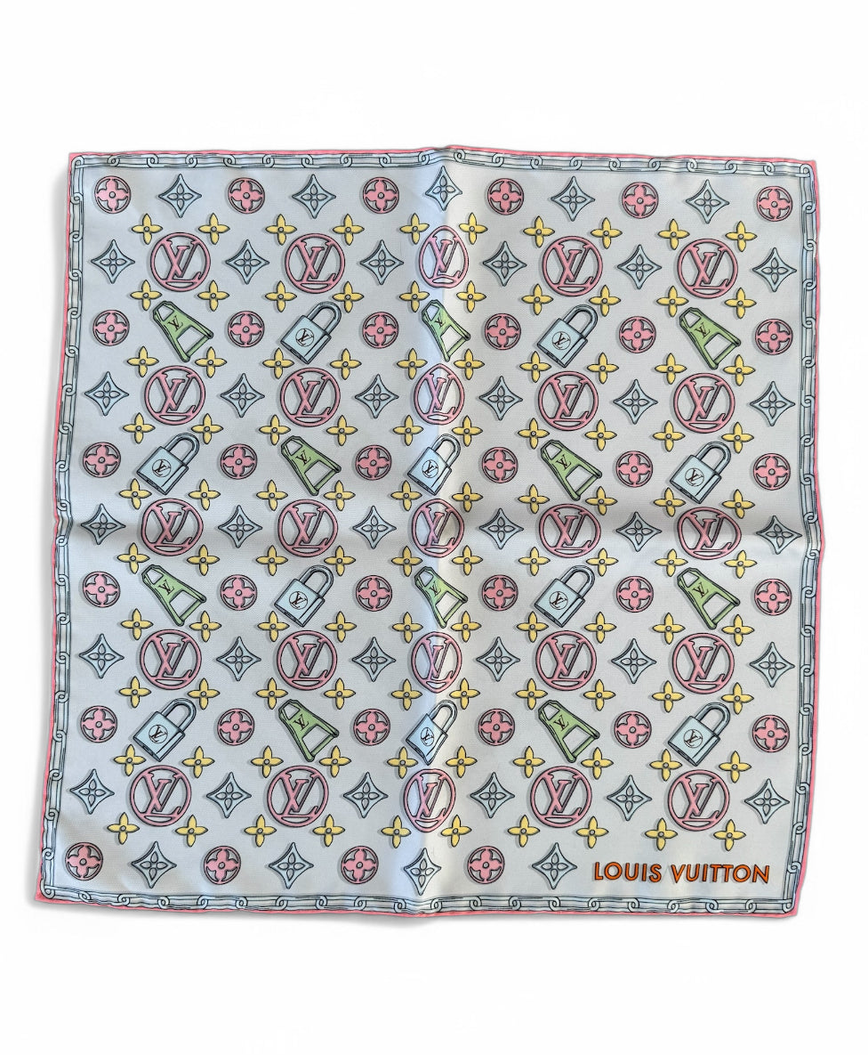 Louis Vuitton Seidentuch Schal Bandana
