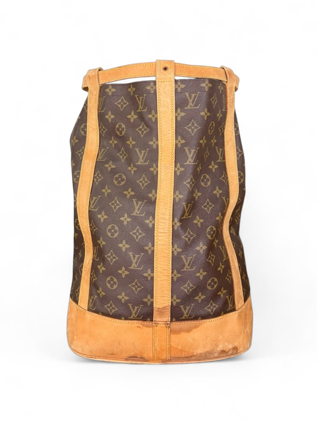 Louis Vuitton Randonnee GM Rucksack Tasche Monogram Braun