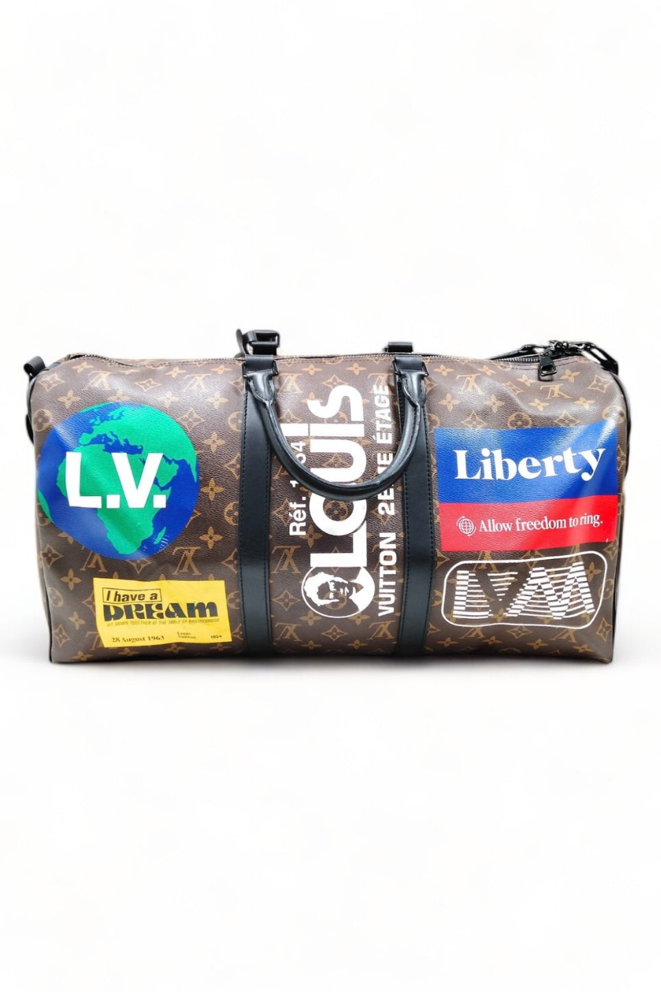 Louis Vuitton Keepall 50 Bandouliere Reisetasche Virgil Abloh