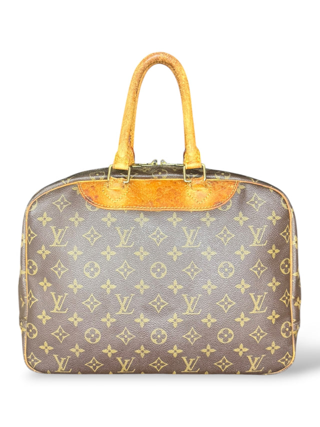 Louis Vuitton Deauville Handtasche Monogram Braun