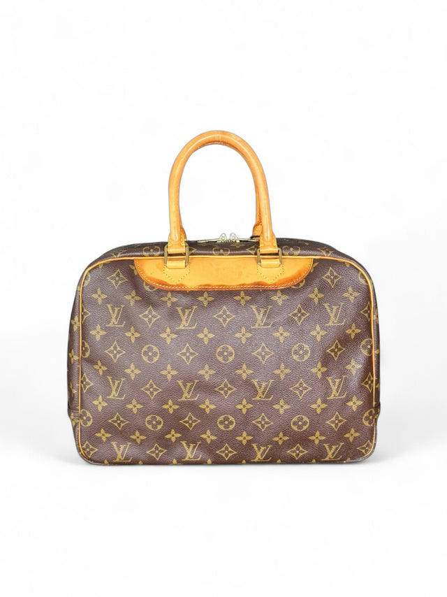 Louis Vuitton Deauville Handtasche Monogram Braun