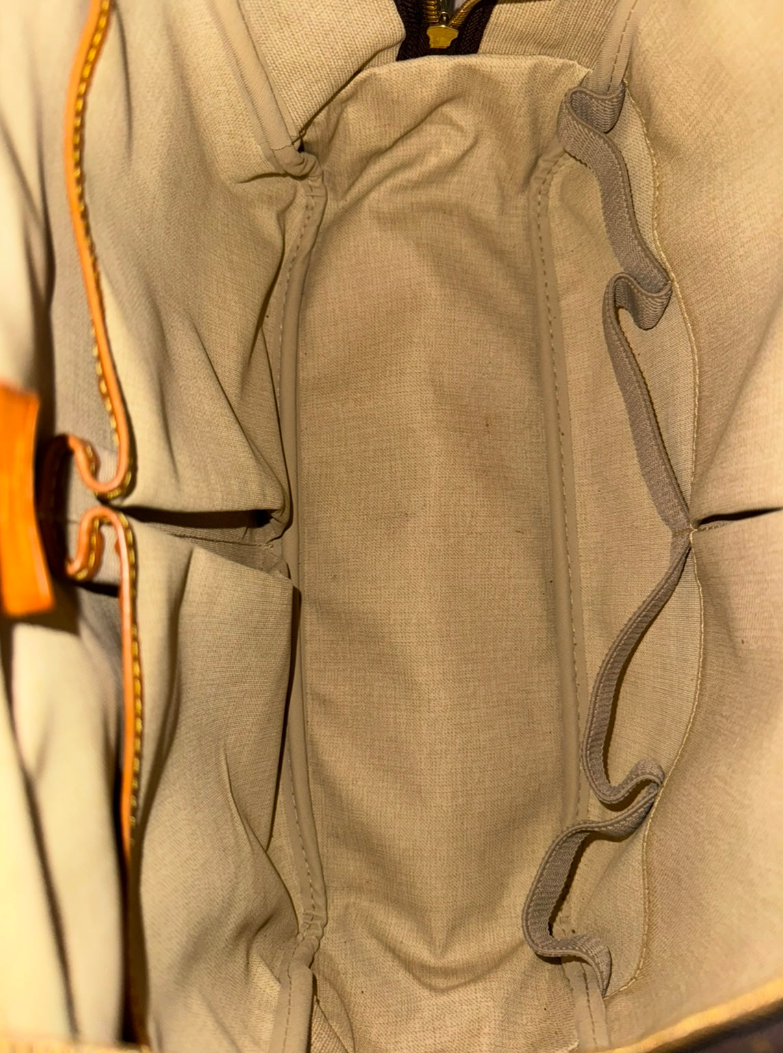 Louis Vuitton Deauville Handtasche Monogram Braun