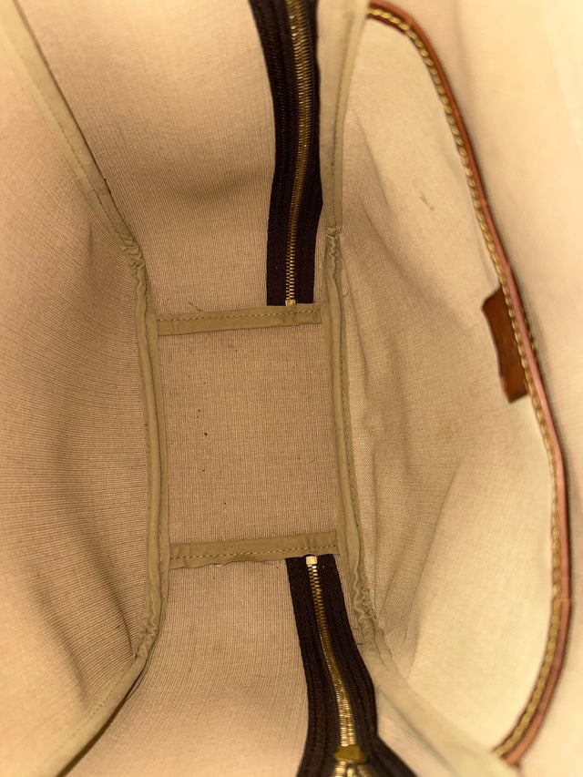 Louis Vuitton Excursion Bowling Handtasche Monogram Braun