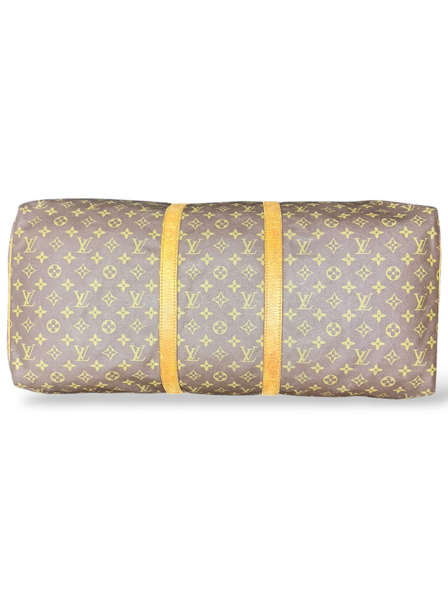 Louis Vuitton Keepall 60 Reisetasche Weekender Tasche Monogram Braun