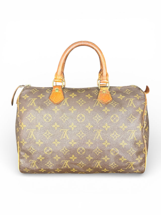 Louis Vuitton Speedy 30 Handtasche Monogram Braun