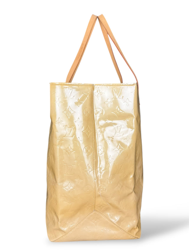 Louis Vuitton Reade GM Handtasche Shopper Vernis Monogram