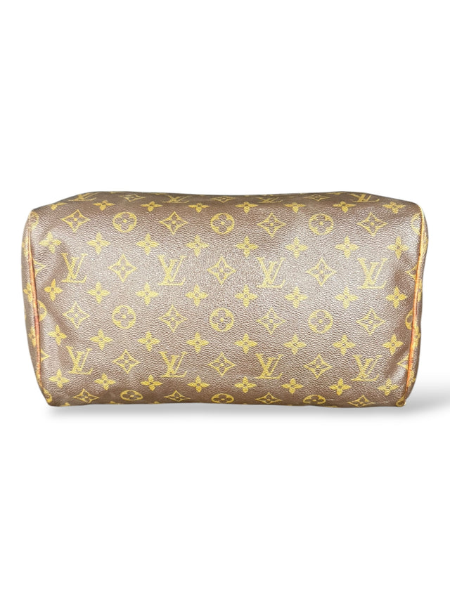 Louis Vuitton Speedy 30 Handtasche Monogram Braun