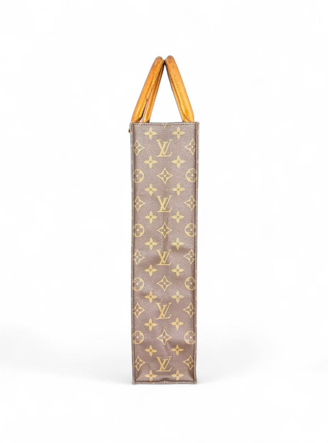 Louis Vuitton Sac Plat Handtasche Tote Bag Shopper Monogram Braun