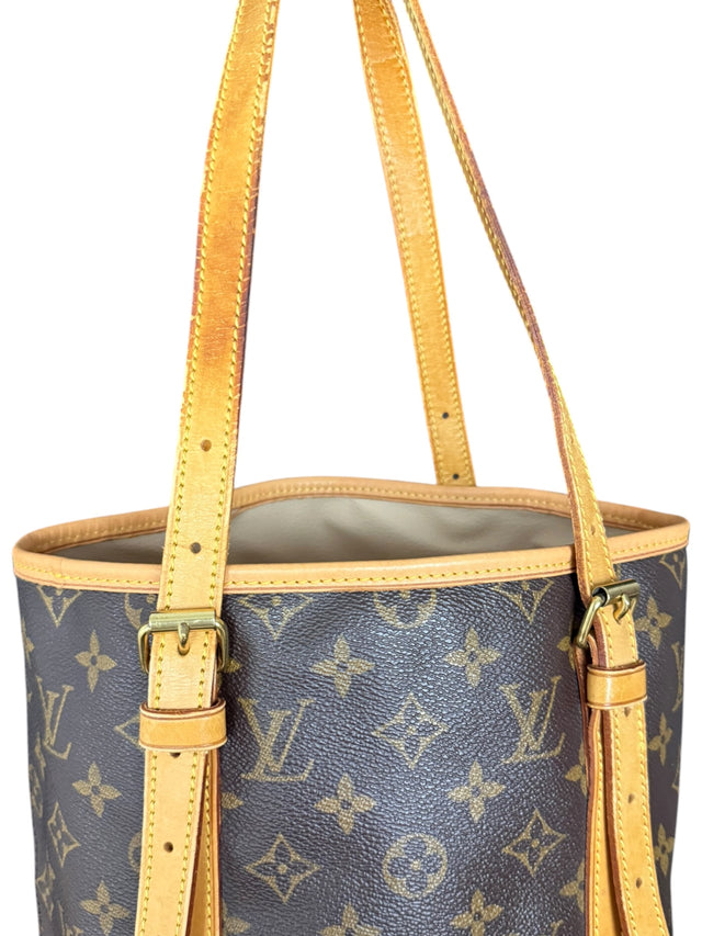 Louis Vuitton Bucket GM Handtasche Shopper Monogram Braun
